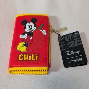 Loungefly Disney Mickey Hot Sauce Snap Wallet